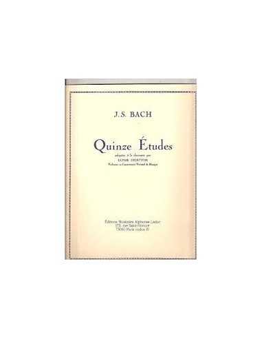 Quinze Etudes para Clarinete. Bach, J.S.