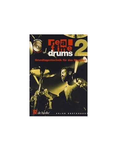 Real Time Drums Level 2. Basic Method for Drumset + CD