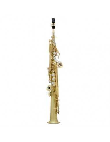 Saxofón Soprano Selmer Jubile SA80 II Mate Llaves Goldmessing