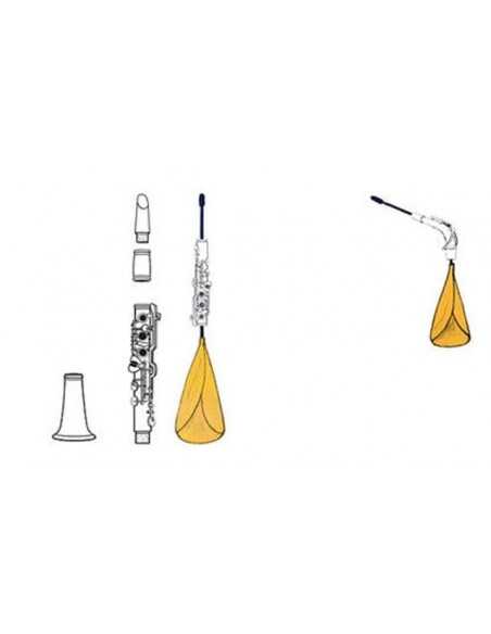 Set de Limpieza Boquilla Clarinete/Saxofón Reka