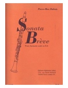 Sonata Brève. Dubois, P.M.