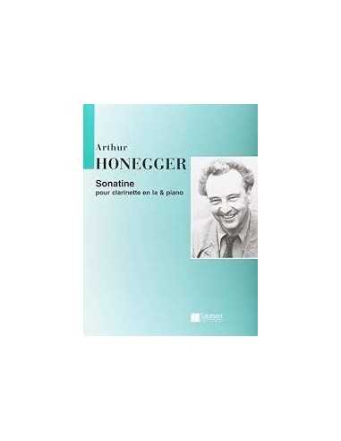 Sonatine Clarinette en La et Piano. Honegger, A.