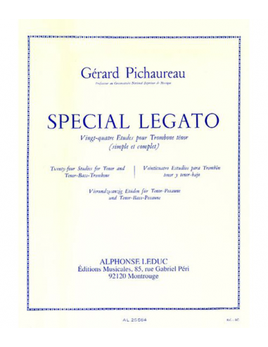 Special Legato. Vingt-Quatre Etudes. Pichaureau, G.