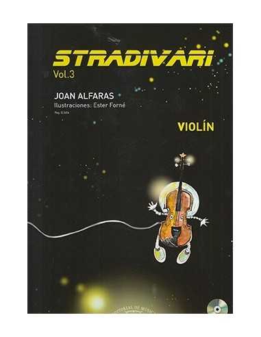 Stradivari Violín Vol.3 +CD. Alfaras, Joan