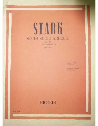Studi sugli Arpeggi Op.39. Per Clarinetto Stark, R., Tirincanti, G.