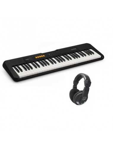 Teclado Casio CT-S100 Casiotone Kit (Teclado + Auriculares QHP10)