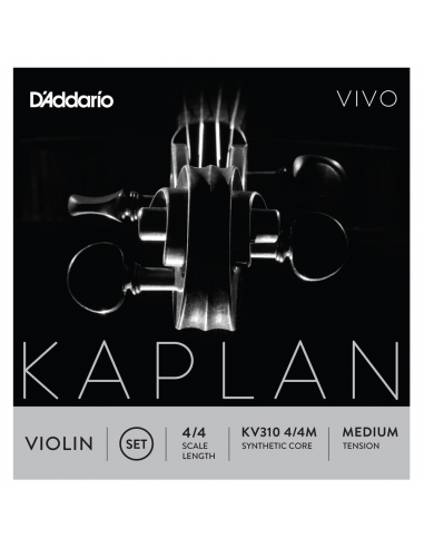 Cuerda Violin 4/4. 1Mi D'Addario Kaplan Vivo KV311