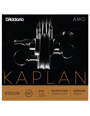 Juego Cuerdas Violín 4/4 D'Addario Kaplan Amo KA310
