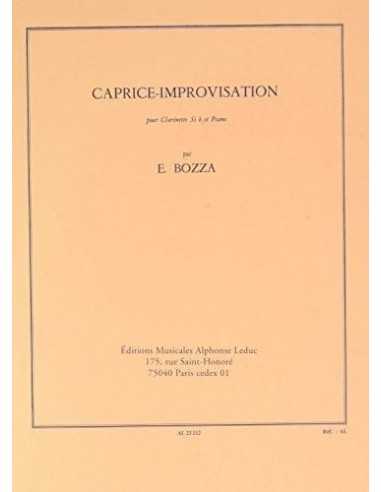 Caprice-Imporvisation. Bozza, E.