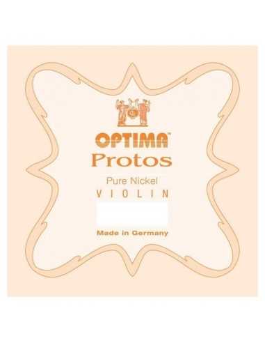 Cuerda Violín 1/8. 4ª-Sol Optima Protos Níquel/Acero 1014