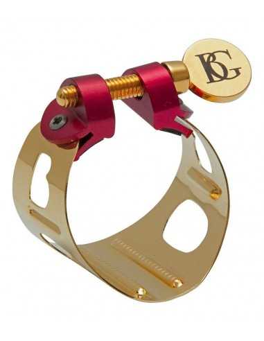 Abrazadera Saxofón Tenor BG Dúo Oro Rosa LDT-9