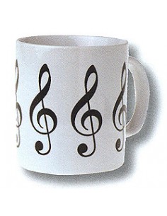 Taza de Ceramica Clave de Sol