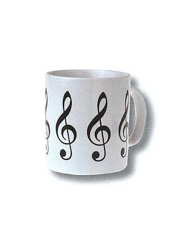 Taza de Ceramica Clave de Sol