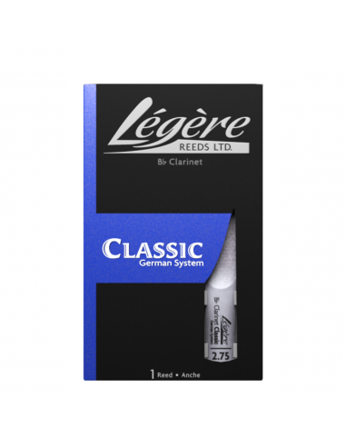 Caña Clarinete Sib Corte Alemán Légère Classic 2 3/4