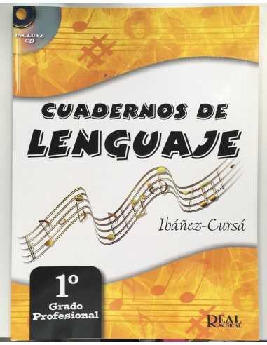 Cuadernos de Lenguaje Musical. Vol.1 Grado Profesional + CD Ibañez - Cursá