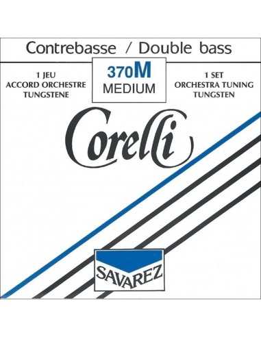 Cuerda Contrabajo 3/4. 2ª-Re Corelli Orquesta 372 Tungsteno