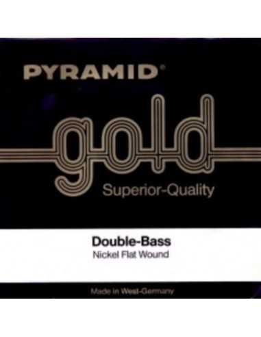 Cuerda Contrabajo 4/4. 1ª-Sol Pyramid Gold 198101