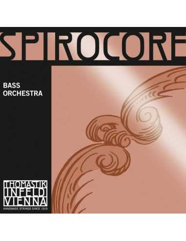 Cuerda Contrabajo 4/4. 1ª-Sol Thomastik Spirocore Orchestra S-36