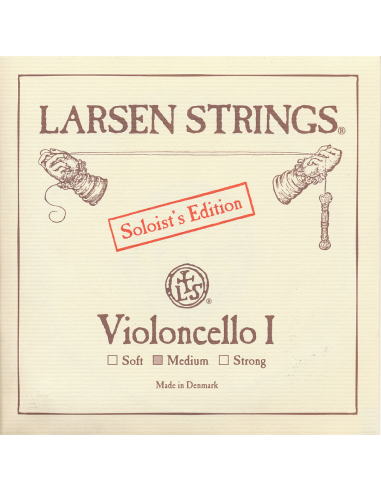 Cuerda Violoncello 4/4. 1ª-La Larsen Soloist Fuerte