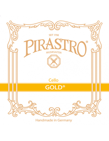 Cuerda Violoncello 4/4. 1ª-La Pirastro Gold 2351