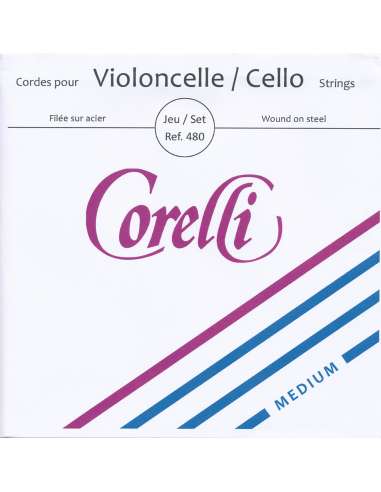 Cuerda Violoncello 4/4. 3ª-Sol Corelli 483