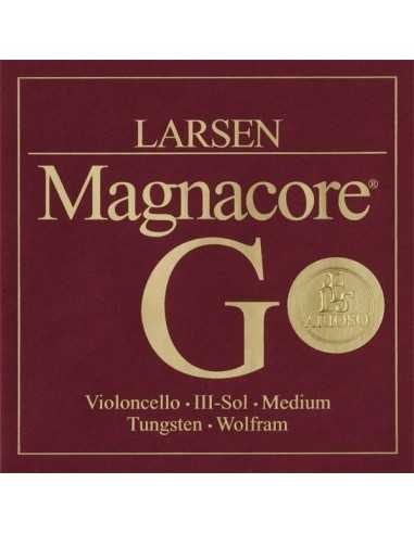 Cuerda Violoncello 4/4. 3ª-Sol Larsen Magnacore Arioso Medium