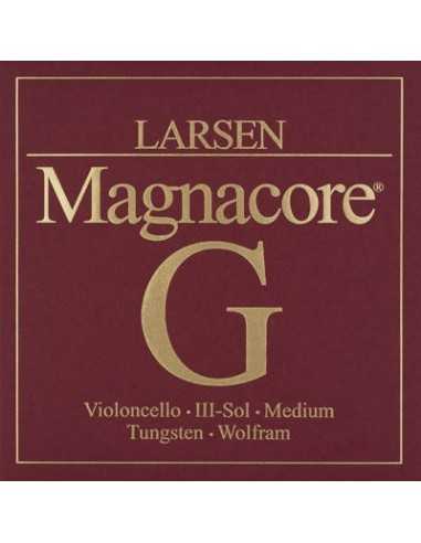 Cuerda Violoncello 4/4. 3ª-Sol Larsen Magnacore Media
