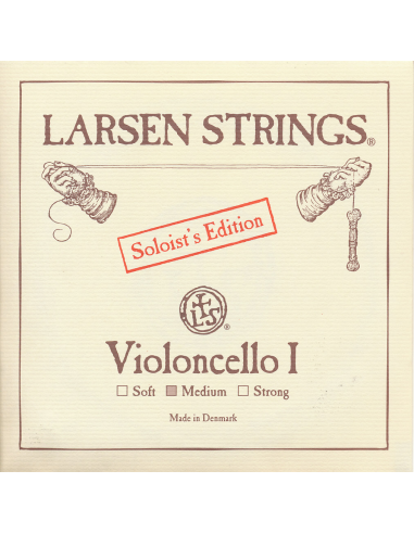 Cuerda Violoncello 4/4. 3ª-Sol Larsen Soloist Fuerte