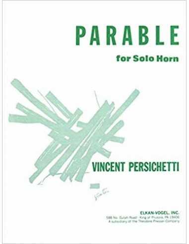 Parable for Solo Horn. Persichetti, V.