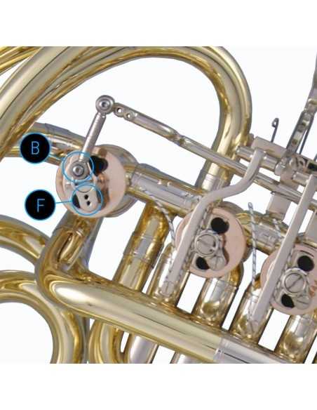 Trompa Fa/Sib Dürk Mod. D10 Allegrini Experience (Lacada)