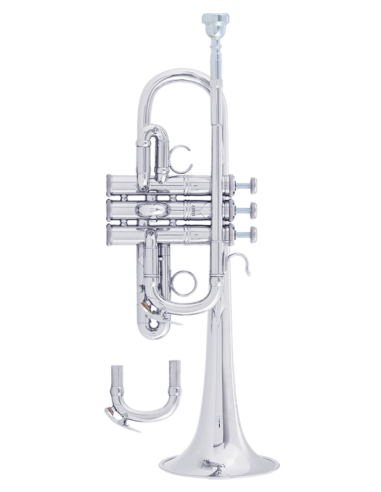 Trompeta Mib Bach AE190S "Artisan" Plateada