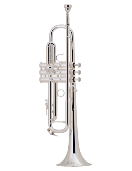 Trompeta Sib Bach LR180ML 43 Plateada