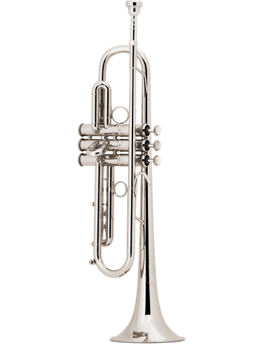 Trompeta Sib Bach LT190S 1B Plateada
