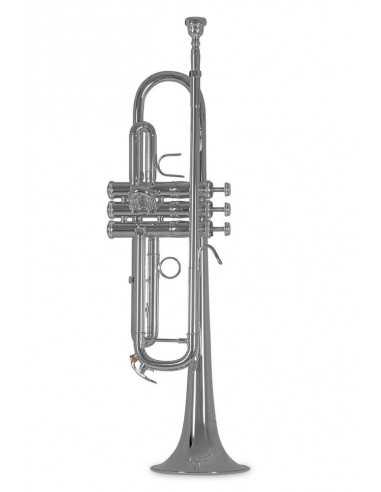 Trompeta Sib Bach TR450S Plateada