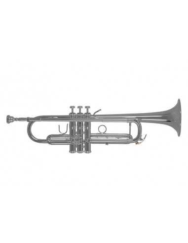 Trompeta Sib Bach TR450S Plateada