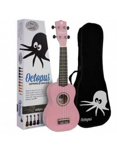 Ukelele Soprano Octopus Rosa UK-200PK
