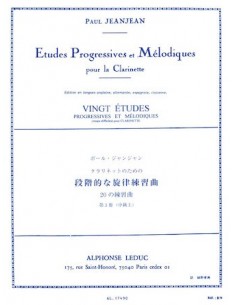 Vingt Etudes Progressive...