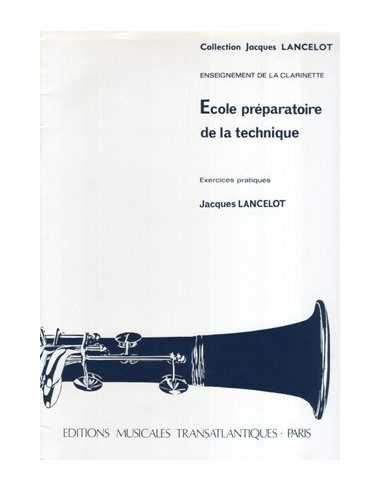 École Préparatoire de la Technique. Exercies Pratiques. Lancelot, Jacques