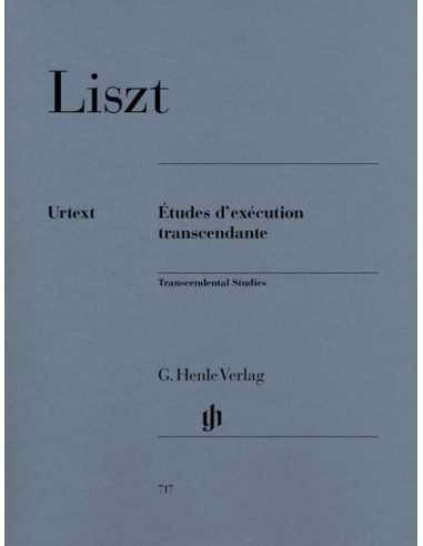 Études d'exécution Transcendante Op.1. Liszt, F.
