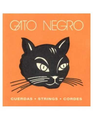 Juego Cuerdas Guitarra Clásica Gato Negro