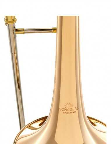 Trombón Tenor Sib/Fa Schagerl Mnozil Brass Lacado "New Model 2022"