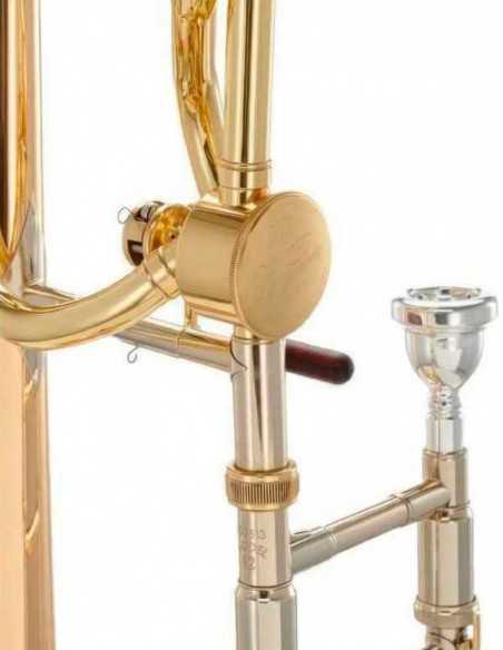 Trombón Tenor Sib/Fa Bach 42A Lacado