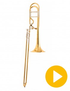 Trombón Tenor Sib/Fa Bach 42BOF "Centennial" Lacado - 11