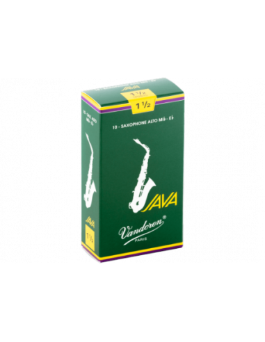 Caña Saxofon Alto Vandoren JAVA VERDE n 1