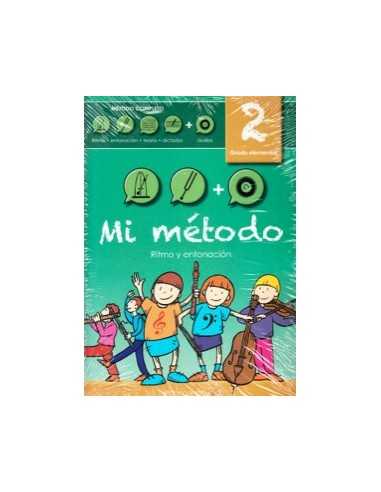 Mi Método Vol. 2 + 2 CD’S Pack Ritmo-Entonación, Teoría, Dictados. VV.AA.