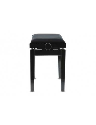 Banqueta Piano Deluxe Negro Brillante