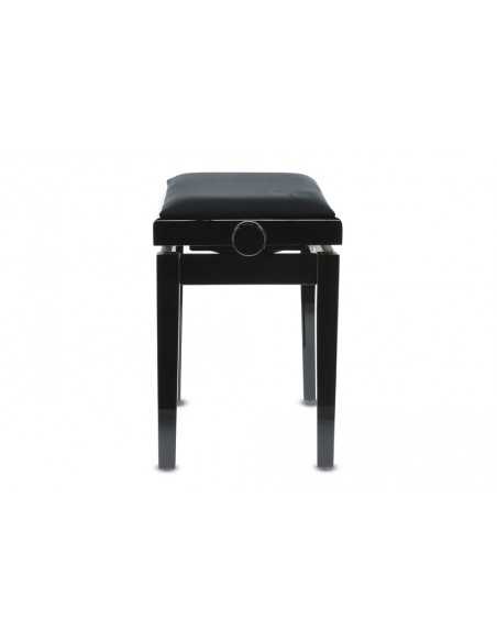 Banqueta Piano Deluxe Negro Brillante