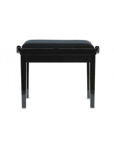 Banqueta Piano Deluxe Negro Brillante