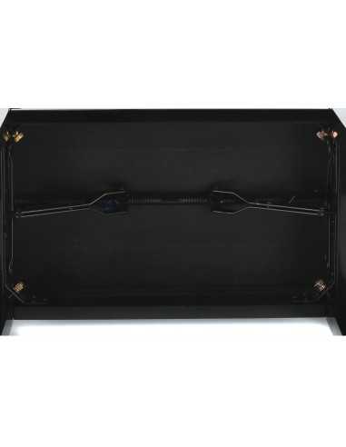 Banqueta Piano Deluxe Compartment Negro Brillante