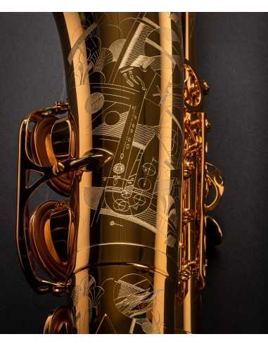 Saxofón Alto Selmer Signature Dorado Goldmessing Grabado DGG